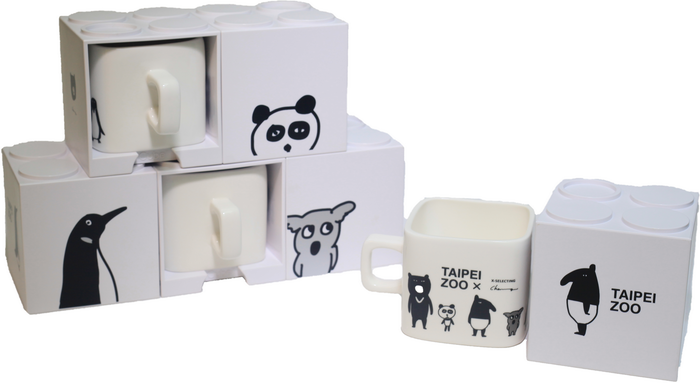 zoo cube mug